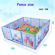 Load image into Gallery viewer, 2018 Baby Playpen Kids Fence Playpen Plastic Baby Safety Fence Pool Baby Game Fence Baby Crawling Safety Guardrail Step