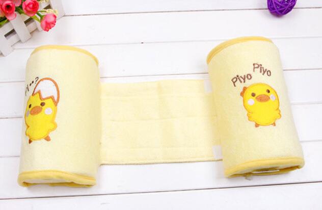 HARKO Baby Crib Infant Baby Toddler Safe 100% Cotton Anti Roll Pillow Sleep Flat Head Positioner