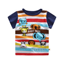 Load image into Gallery viewer, Baby Boy Clothes Summer 2019 Newborn Baby Boys Clothes Set Cotton Baby Clothing Suit (Shirt+Pants) Plaid Infant Clothes Set