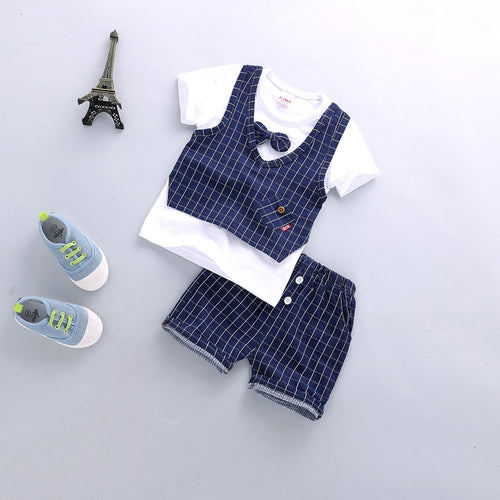 1-4t Zhenjiale Brand Toddler Boys Clothes Summer 2019 Boutique Kids Clothing sets Little Boy Clothes E-06
