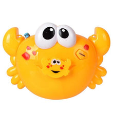 Load image into Gallery viewer, Bubble Machine Crabs Music Light Electric Bubble Maker Baby Kids Outdoor Swimming Bathtub Soap Machine with Music Water Toy Cute
