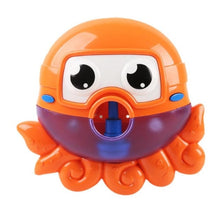 Load image into Gallery viewer, Bubble Machine Crabs Music Light Electric Bubble Maker Baby Kids Outdoor Swimming Bathtub Soap Machine with Music Water Toy Cute