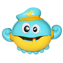 Load image into Gallery viewer, Bubble Machine Crabs Music Light Electric Bubble Maker Baby Kids Outdoor Swimming Bathtub Soap Machine with Music Water Toy Cute
