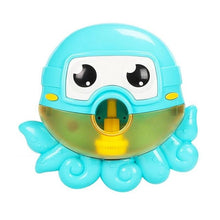 Load image into Gallery viewer, Bubble Machine Crabs Music Light Electric Bubble Maker Baby Kids Outdoor Swimming Bathtub Soap Machine with Music Water Toy Cute