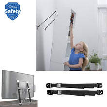 Load image into Gallery viewer, 2pcs Baby Safety Lock Children Flat TV Proof Tip Straps Baby Security Protection Furniture Wall Strap Kids Safety Products